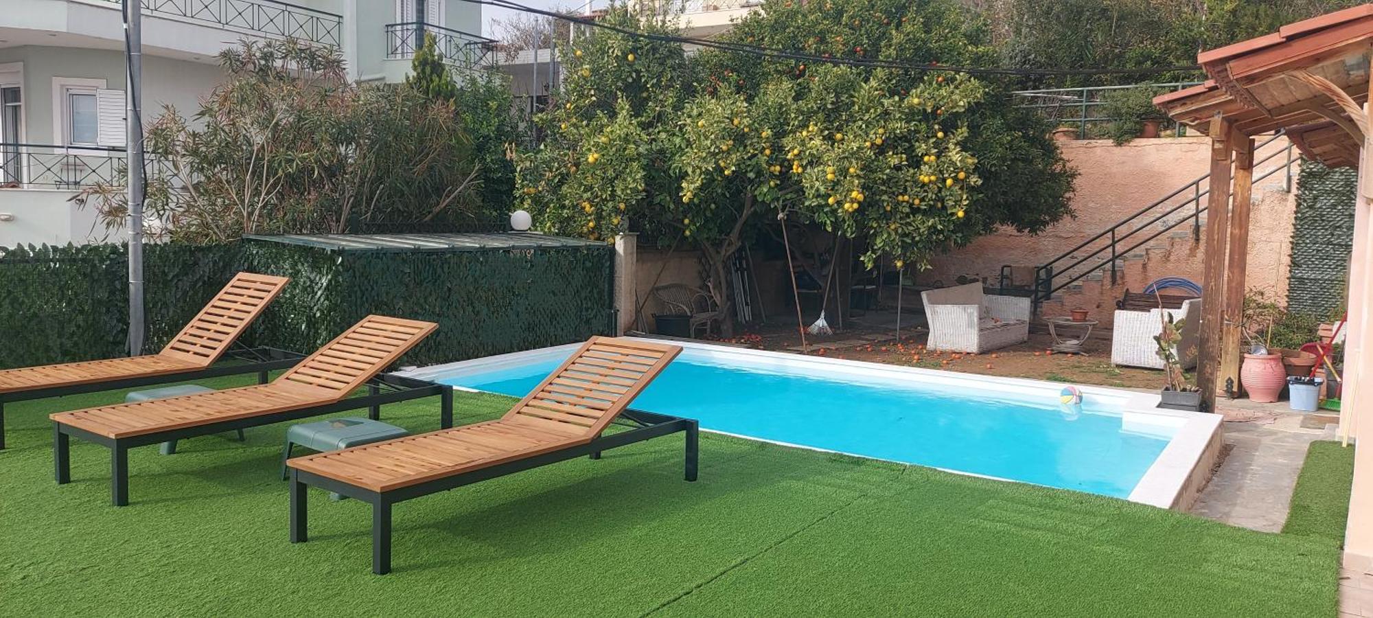 Airport Friendly House 1 Apartment Артемида Екстериор снимка